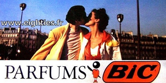 ANNEES, années, 80, 80's, eighties, parfum, parfums, BIC, parfumerie, 1988, nostalgie, mode, pub, publicité, flop